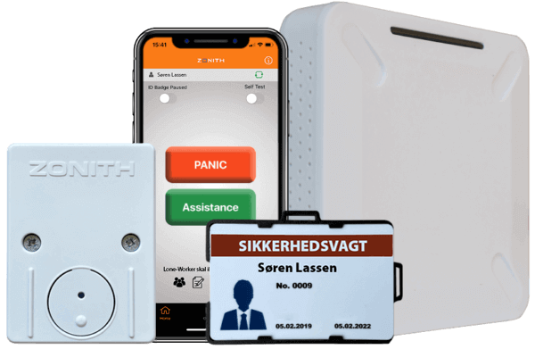 Sikkerhed-indendors ZONITH Personalesikkerhed Indendørs Produkter